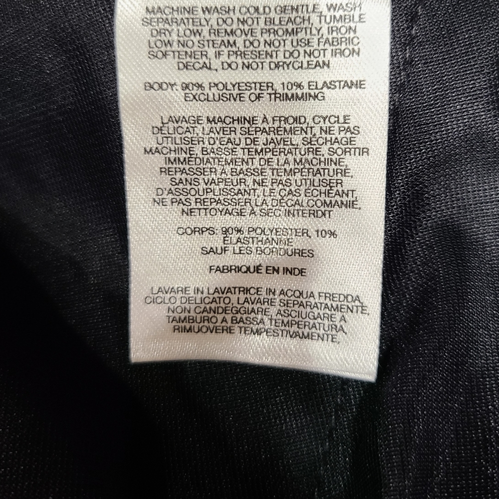 Stylish Black Women's Straight Legged Active Pants - Picture 8 of 8